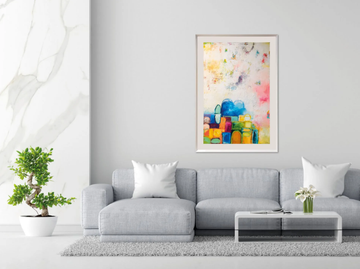 GLOW - Canvas Painting by NOVOCUADRO ART COMPANY - view 3